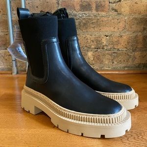 Brand New Mango Track Outsole Lug Boots